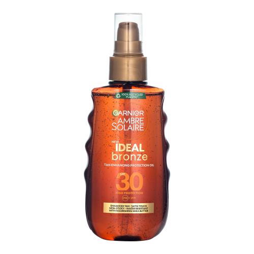 Garnier Ambre Solaire Ideal Bronze ošetrujúci a opaľovací olej SPF 30 150 ml