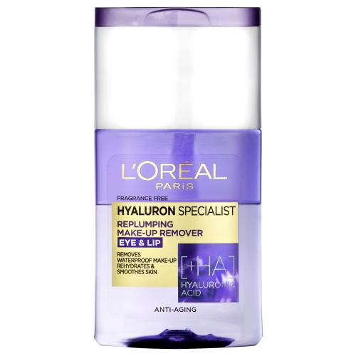 L’Oréal Paris Hyaluron Specialist dvojzložkový odličovač vodeodolného make-upu s kyselinou hyalurónovou 125 ml