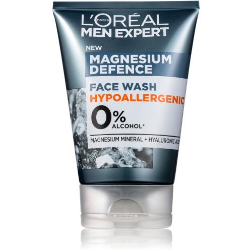 L’Oréal Paris Men Expert Magnesium Defence umývací gél na tvár pre mužov 100 ml