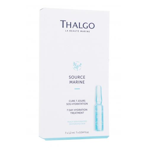 Thalgo Source Marine 7 Day Hydration Treatment 7dňová regeneračná kúra pre intenzívnu hydratáciu pleti 7x1,2 ml