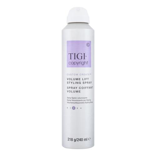 Tigi Copyright Custom Create Volume Lift Styling Spray 240 ml tužidlo na vlasy pre ženy