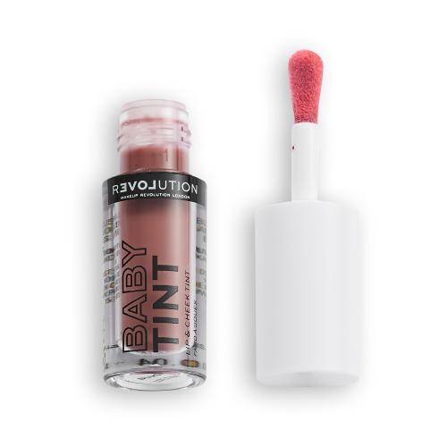 Revolution Relove Baby Tint tekutá lícenka a lesk na pery odtieň Blush 1.4 ml