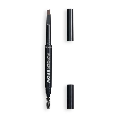 Revolution Relove Power Brow 0,3 g ceruzka na obočie pre ženy Dark Brown