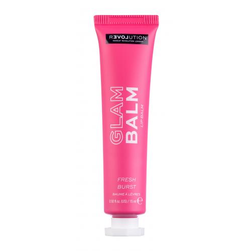 Revolution Relove Glam Balm výživný balzam na pery s vôňou Fresh Burst Watermelon 15 g