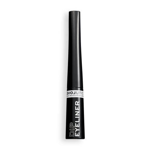 Revolution Relove Dip precízna tekutá očná linka odtieň Black 5 ml