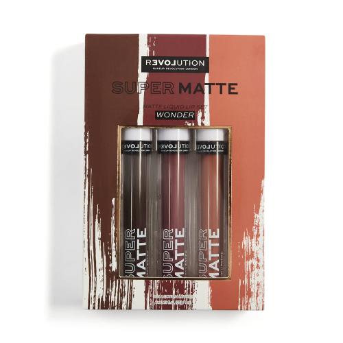 Revolution Relove Super Matte Liquid Lip sada rúžov odtieň Wonder