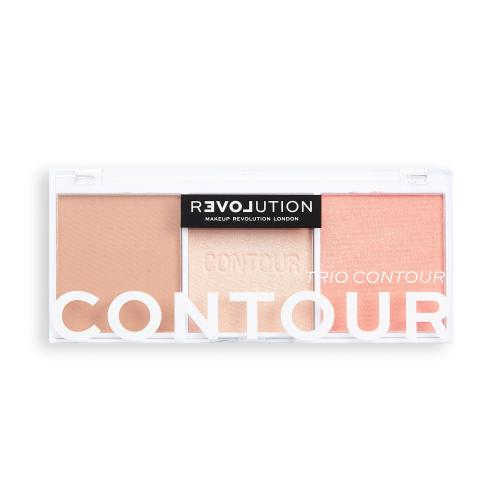 Revolution Relove Colour Play kontúrovacia paletka na tvár odtieň Sugar 6 g