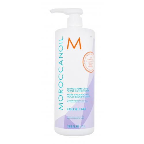 Moroccanoil Color Care Blonde Perfecting Purple Conditioner 1000 ml kondicionér pre ženy na blond vlasy