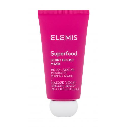 Elemis Superfood Berry Boost Mask hĺbkovo čistiaca maska pre matný vzhľad pleti 75 ml