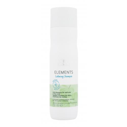 Wella Professionals Elements Calming Shampoo 250 ml upokojujúci šampón na suchú a citlivú pokožku hlavy pre ženy