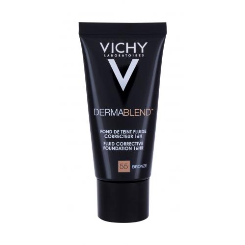 Vichy Dermablend™ Fluid Corrective Foundation SPF35 30 ml make-up pre ženy poškodená krabička 55 Bronze