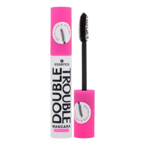 Essence Double Trouble riasenka pre objem a definíciu rias odtieň Extra Black 12 ml