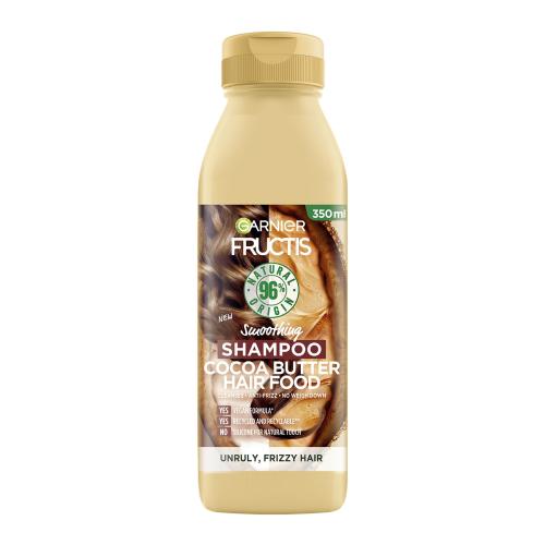 Garnier Fructis Cocoa Butter Hair Food vyhladzujúci šampón pre nepoddajné vlasy 350 ml
