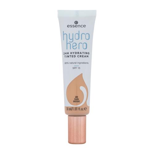 Essence Hydro Hero hydratačný BB krém SPF 15 odtieň 20 Sun Beige 30 ml