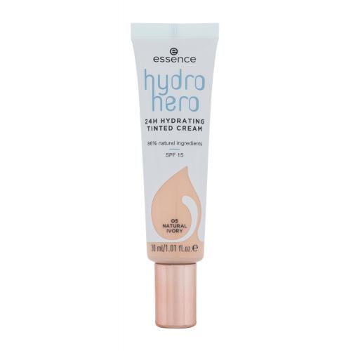 Essence Hydro Hero hydratačný BB krém SPF 15 odtieň 05 Natural Ivory 30 ml