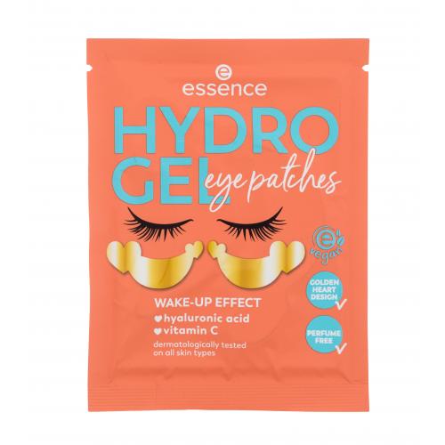 Essence Hydro Gel Eye Patches Wake-Up Effect 1 ks maska na oči pre ženy na veľmi suchú pleť; na dehydratovanu pleť; na unavenú pleť