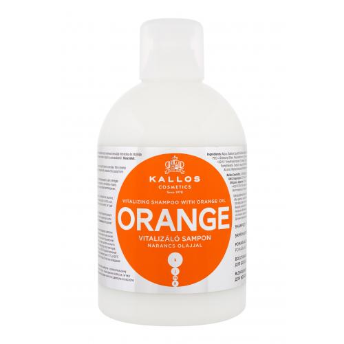 Kallos Cosmetics Orange 1000 ml revitalizačný šampón pre ženy