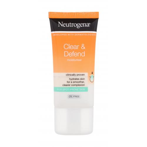 Neutrogena Clear & Defend 0.5% Salicylic Acid hydratačný krém bez obsahu oleja 50 ml