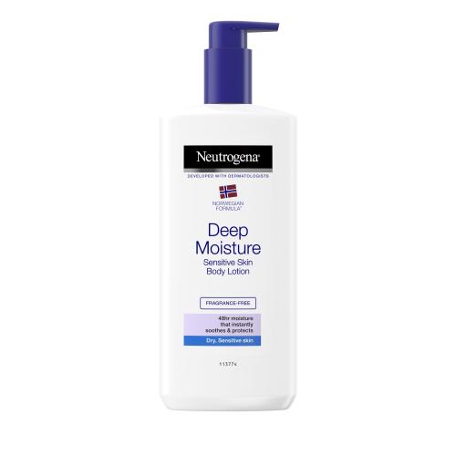 Neutrogena Norwegian Formula® hĺbkovo hydratačné telové mlieko pre citlivú pokožku 400 ml