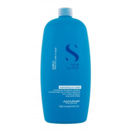 ALFAPARF MILANO Semi Di Lino Curls Hydrating Co-Wash 1000 ml šampón pre ženy na vlnité vlasy; na kučeravé vlasy