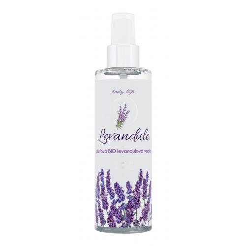 Vivaco Body Tip Bio Lavender Face Water 200 ml pleťová voda a sprej pre ženy na veľmi suchú pleť; na dehydratovanu pleť; na unavenú pleť