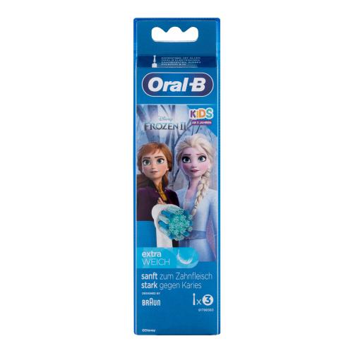 Oral-B Kids Brush Heads Frozen II 3 ks náhradné hlavice na elektrickú zubnú kefku pre deti