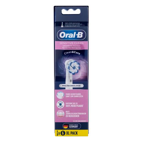 Oral-B Sensitive Clean Brush Heads 6 ks náhradné hlavice na elektrickú zubnú kefku unisex