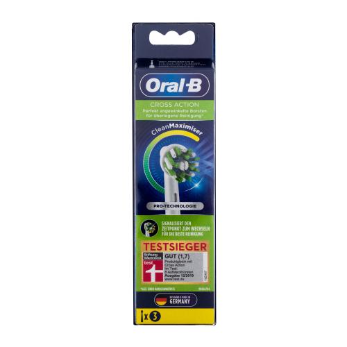 Oral-B CrossAction 3 ks náhradné hlavice na elektrickú zubnú kefku unisex