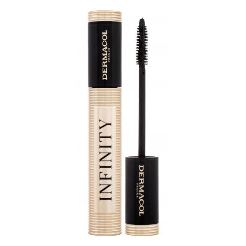Dermacol Infinity dlhotrvajúca riasenka na predĺženie a zväčšenie objemu mihalnic odtieň Hyperblack 6 ml