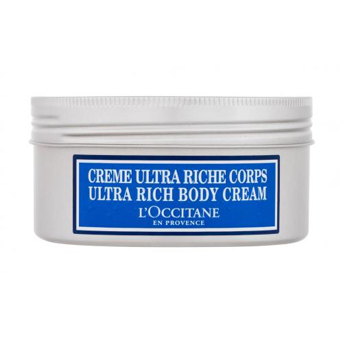 L'Occitane Shea Butter Ultra Rich Body Cream 200 ml telový krém pre ženy na citlivú a podráždenú pleť