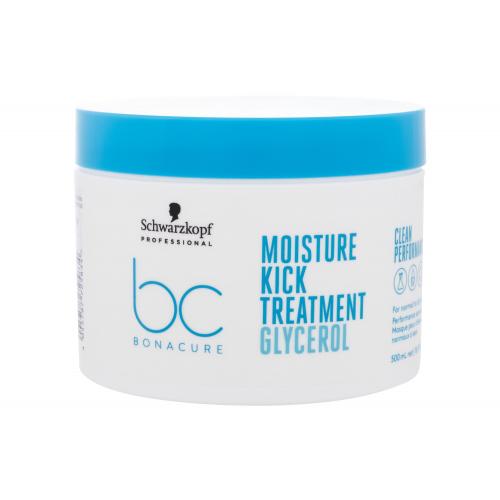 Schwarzkopf Professional BC Bonacure Moisture Kick Glycerol Treatment 500 ml maska na vlasy pre ženy na šedivé vlasy; na normálne vlasy