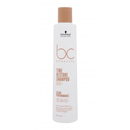 Schwarzkopf Professional BC Bonacure Time Restore Q10 Shampoo 250 ml šampón pre ženy na zralé vlasy; na oslabené vlasy