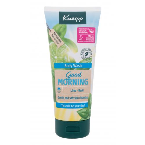 Kneipp Good Morning Body Wash Lime & Basil 200 ml sprchovací gél pre ženy