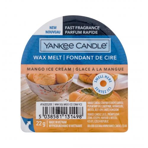 Yankee Candle Mango Ice Cream 22 g vonný vosk unisex
