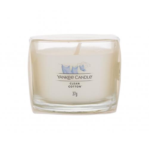 Yankee Candle Clean Cotton votívna sviečka 37 g