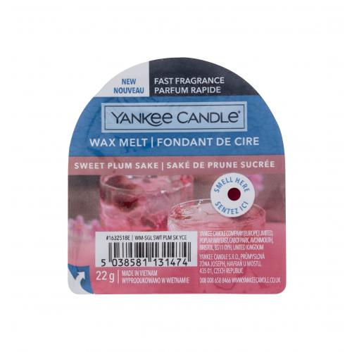 Yankee Candle Sweet Plum Sake 22 g vonný vosk unisex