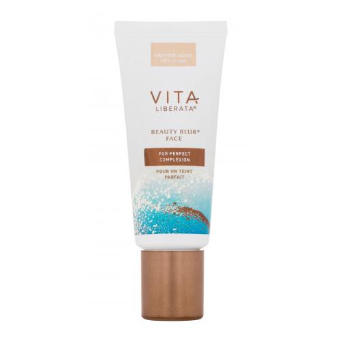 Vita Liberata Beauty Blur Face rozjasňujúci tónovací krém s vyhladzujúcim efektom odtieň Lighter Light 30 ml