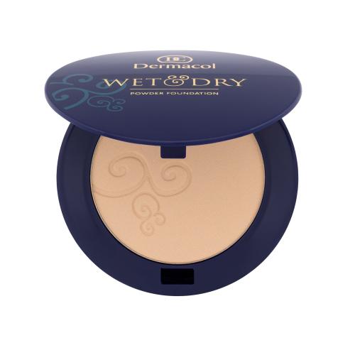 Dermacol - WET & DRY púdrový make-up - Wet and Dry Powder No.3