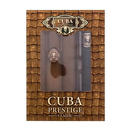 Cuba Prestige darčeková kazeta pre mužov toaletná voda 90 ml + toaletná voda 35 ml