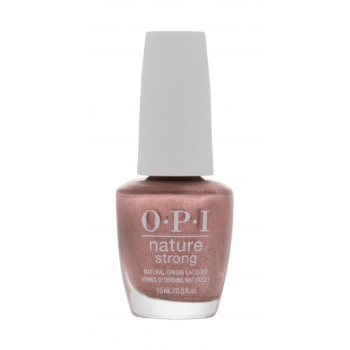 OPI Nature Strong 15 ml lak na nechty pre ženy NAT 015 Intentions Are Rose Gold