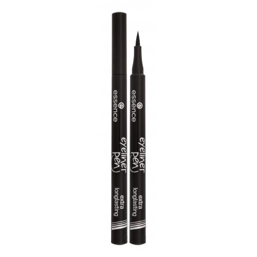essence Eyeliner Pen dlhotrvajúci očné linky vo fixe odtieň 01 1 ml