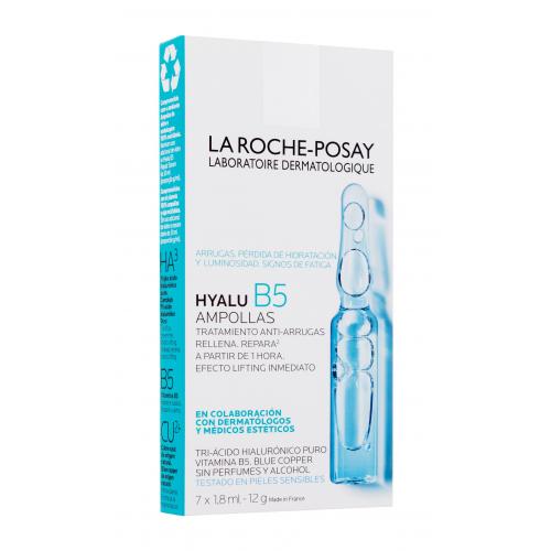 La Roche-Posay Hyalu B5 Ampoules starostlivosť pre vyplnenie hlbokých vrások v ampulkách 7x1,8 ml