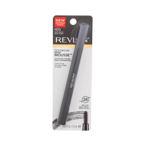 Revlon Colorstay Brow Mousse 2,2 ml špirála na obočie pre ženy 405 Soft Black