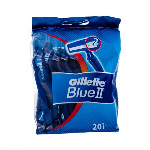 Gillette Blue II 20 ks holiaci strojček pre mužov