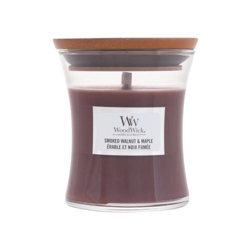 Woodwick Smoked Walnut & Maple vonná sviečka 85 g