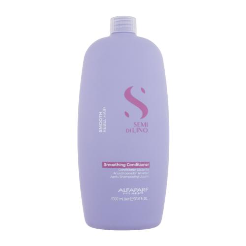 ALFAPARF MILANO Semi Di Lino Smooth Conditioner 1000 ml kondicionér pre ženy na hrubé vlasy; na nepoddajné vlasy