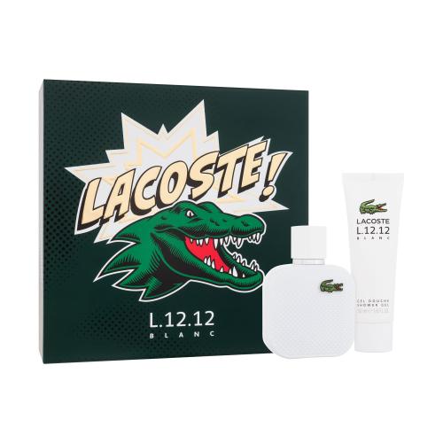 Lacoste Eau de Lacoste L.12.12 Blanc darčeková kazeta pre mužov toaletná voda 50 ml + sprchovací gél 50 ml