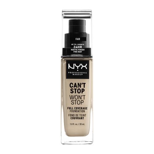 NYX Professional Makeup Can't Stop Won't Stop Full Coverage Foundation vysoko krycí make-up odtieň 1.5 Fair 30 ml