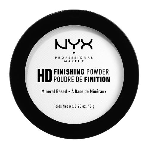 NYX Professional Makeup High Definition Finishing Powder púder odtieň 01 Translucent 8 g