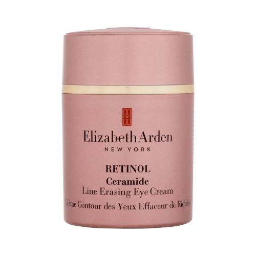 Elizabeth Arden Ceramide Retinol Line Erasing Eye Cream 15 ml očný krém na veľmi suchú pleť; proti vráskam; na rozjasnenie pleti